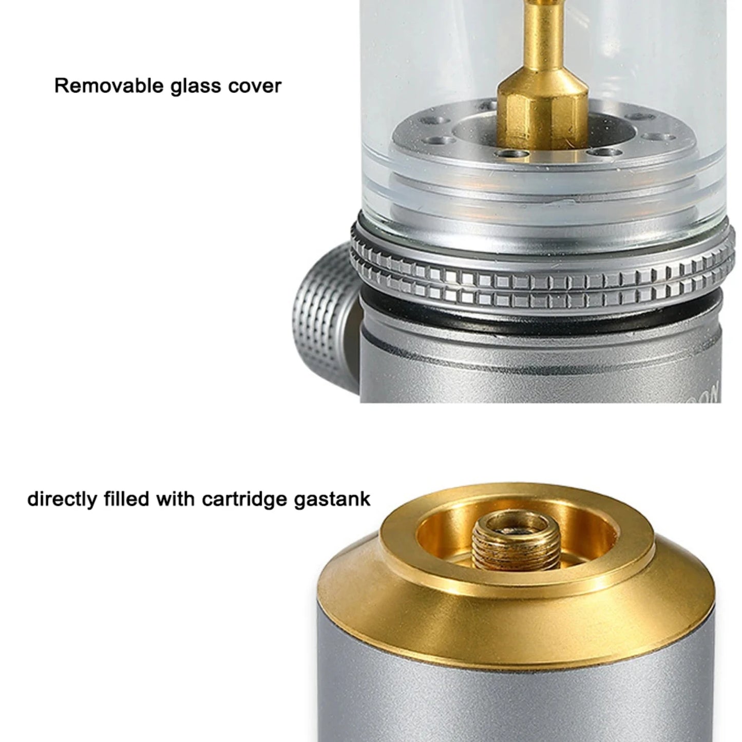 Candlelight Kit Portable Lamp Windproof Outdoor Lantern Set