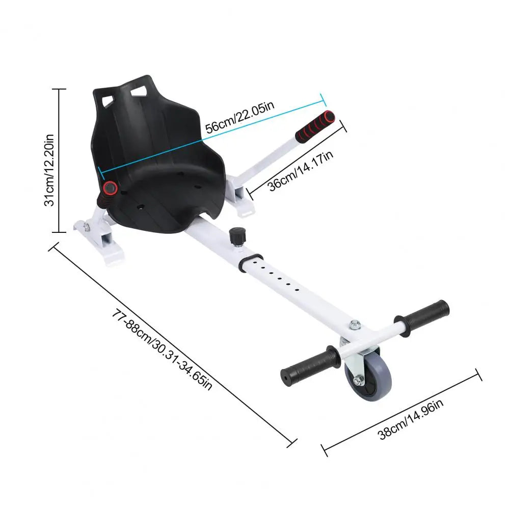 Hoverboards Seat Attachment, Hoverboards Go Kart Attachment For Kids & Adults, Accessory For Self Balancing Scooter,for 6.5”-10”