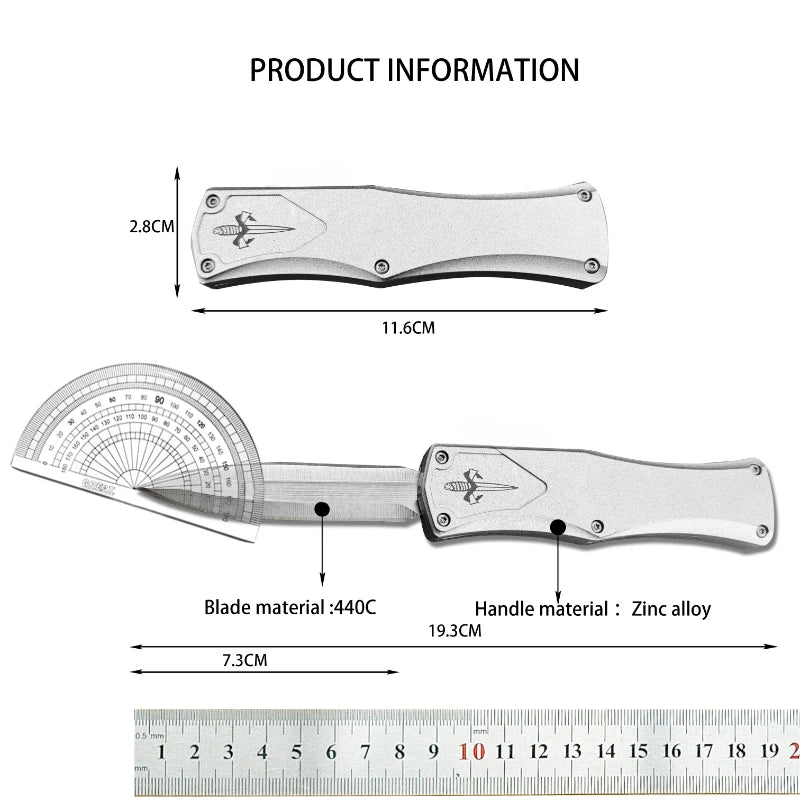 Multi Color Micro/ Tech 4 Styles Multifunctional Outdoor Camping Fishing Survival Knives Gift for Men