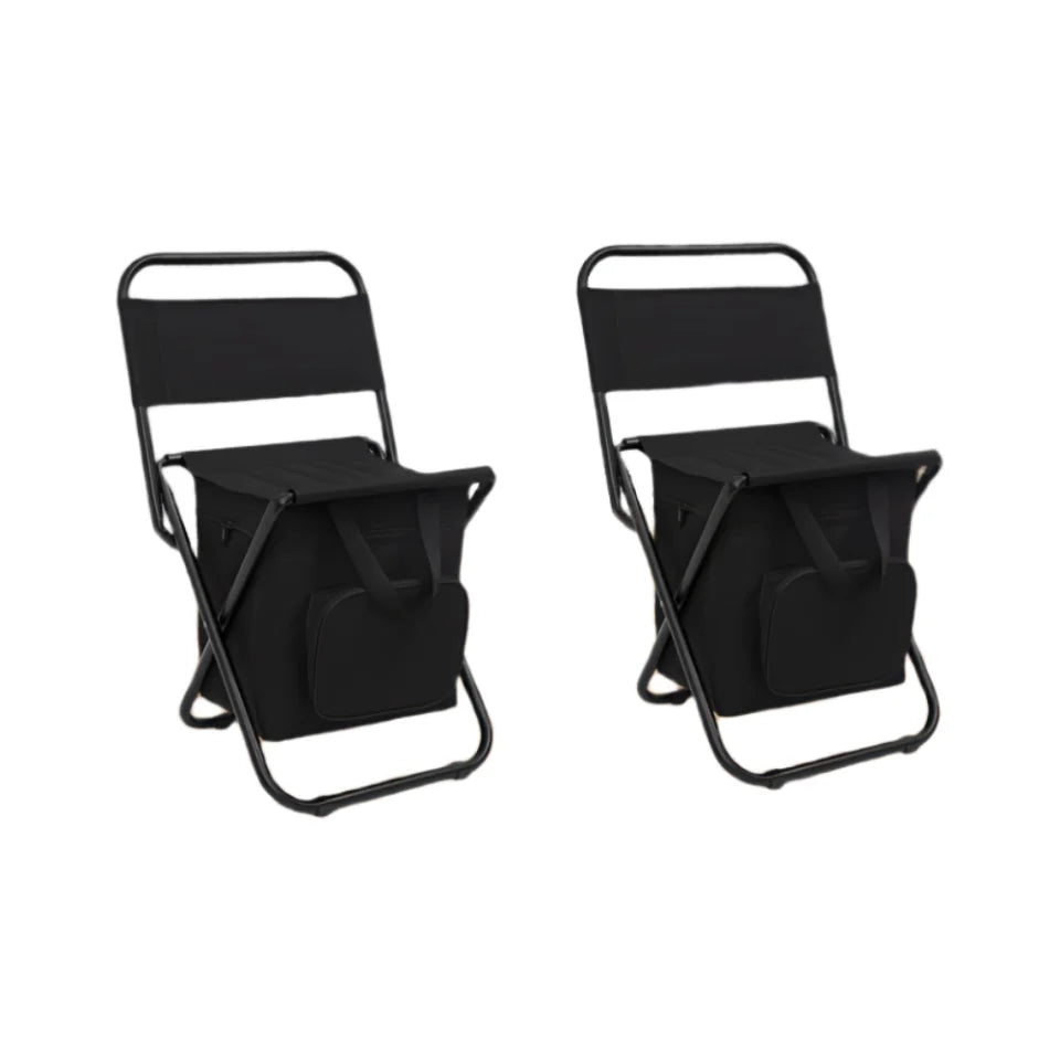 FUNDANGO Small Fishing Chair Lightweight Foldable 265 lbs Capacity