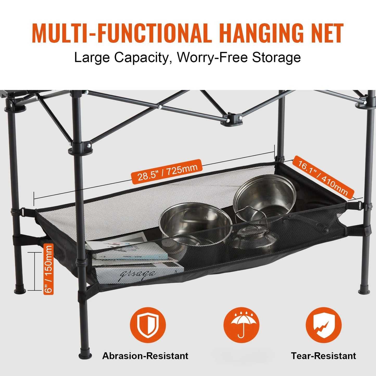 1 PC Portable Folding Camping Table for Outdoor Adventures