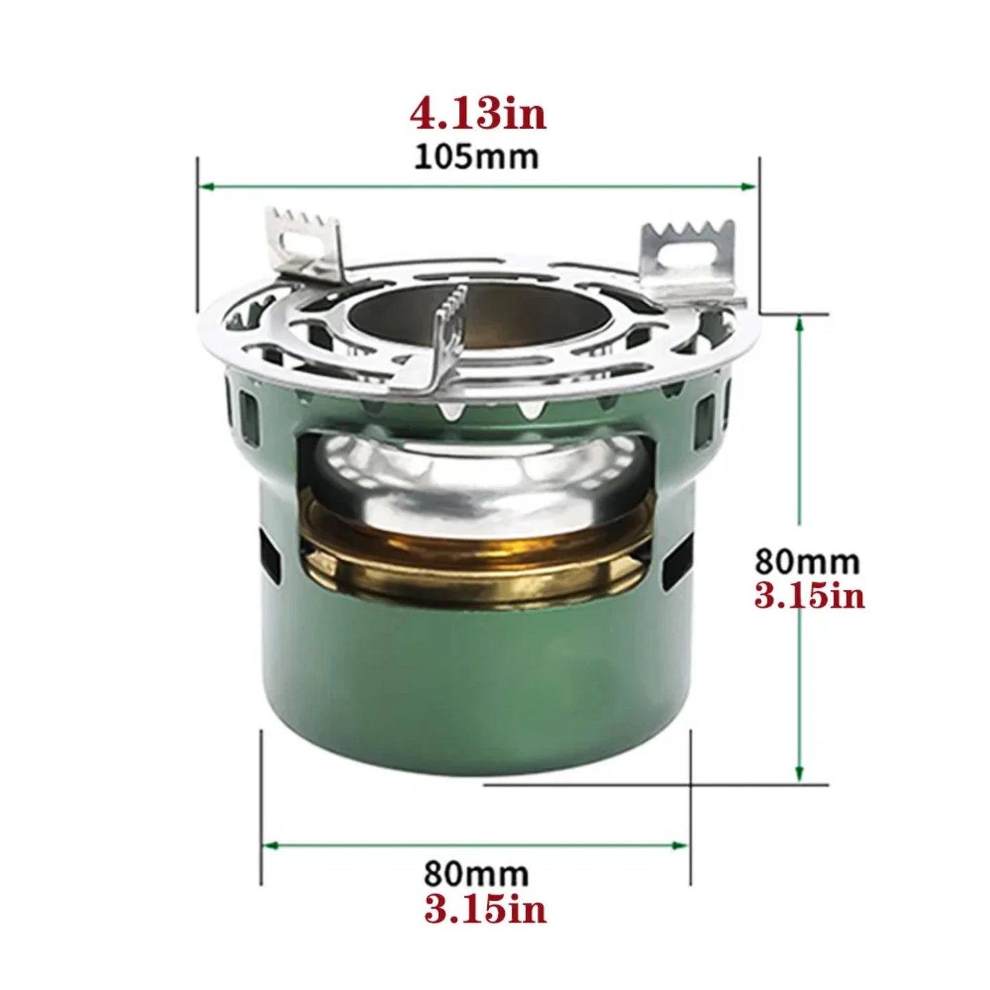 Camping Gear and Accessories Alcohol Stove Portable Mini BBQ
