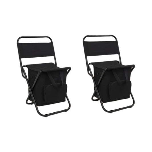 FUNDANGO Small Fishing Chair Lightweight Foldable 265 lbs Capacity